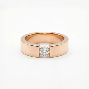 Stylish <b>Diamond</b> <b>Ring</b> with Strong Quality for Engagement Proposal Wedding Party and Casual Use Available at Affordable Price - Product Image 1
