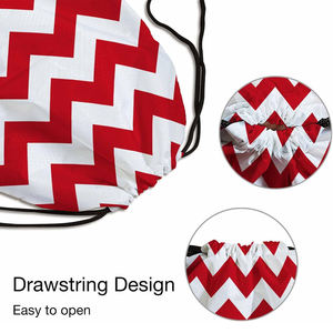 Bolsas con Cordón Sublimadas Personalizadas al por Mayor, Mochila Deportiva de Poliéster, Bolsas Promocionales con Logotipo Impreso para Viajes y Deportes - Product Image 3