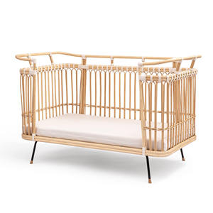 Haute qualité bébé pare-chocs protection rotin naturel co dormeur infantile nouveau-nés lit co-couchage berceau - Product Image 3