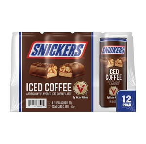 Café Frío Snickers Iced Latte, 12 Botellas de 13.7 Oz Cada Una, con Rico Sabor a Chocolate, Caramelo y Cacahuete, para un Placer Indulgente, Pedido al por Mayor - Product Image 3