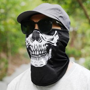 Balaclava de Ciclismo Refrescante de Verano al por Mayor OEM ODM con Estampado de Calavera Fantasma, Máscara Facial Táctica para Paintball, Casco de Moto, Pesca Diaria - Product Image 3