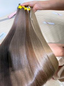 Cabello Humano Vietnamita Virgen de Alta Calidad, Modelo Andy de Nasa Hair, Cabello Liso Natural a Granel, Longitud Completa 40cm/80cm, 300g, Sin Procesar - Product Image 2