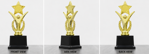 •Modern plastic <b>trophy</b> designed for academic achievements. - Product Image 4