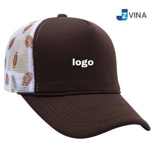 Casquette de baseball personnalisée avec logo, dos en maille, séchage rapide, respirante, style trucker, unisexe, pour promotion extérieure - Product Image 2