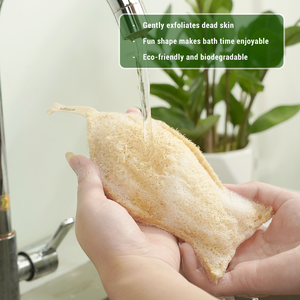 Prix usine pas cher luffa naturel luffah éponge Luffah gommage Pot Pan plat luffa tampon de lavage contactez-nous + 84 565695662 - Product Image 5