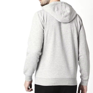 Sudadera con capucha informal para hombre, con cremallera, tejida, extragrande, 100% algodón, 300GSM, suave, duradera, con estampado, para hombre - Product Image 5
