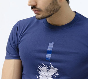 เสื้อยืดผู้ชายคุณภาพสูง ผลิตจากวัสดุที่ดีที่สุด เสื้อยืดผู้ชายดีไซน์แบบย้อมสีเอซิดตามสั่ง - Product Image 5