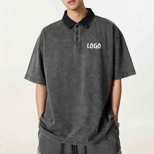 T-shirt unisexe décontracté classique vintage surdimensionné style streetwear 100% coton 285g respirant et écologique - Product Image 5