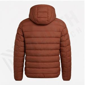 Vente en gros de vestes d'hiver à bulles de haute qualité avec logo personnalisé nouveau style manteau bouffant avec poches imprimées en duvet et en tissu - Product Image 3