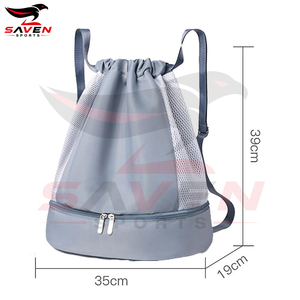 Wholesale Heavy Duty Oxford Sports Drawstring Bag Large Capacity Wet Dry Separation <b>Gym</b> <b>Backpack</b> for Men <b>Women</b> - Product Image 2