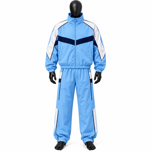 Conjunto Deportivo para Hombre, Ligero, Transpirable, Cortavientos, Impermeable, de Nailon, 2 Piezas, con Logotipo Personalizado - Product Image 2