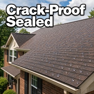 UV Resistant Elastic Crack <b>Waterproof</b> Low VOC Coating 1K For Asphalt Shingle Roof Flexible Eco Friendly Weather Surface - Product Image 3