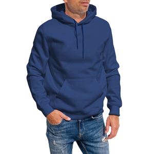 Sweat à capuche unisexe en polaire unie pour homme - Polyester/coton écologique - Streetwear - Hiver - Casual - Hip Hop - Product Image 5