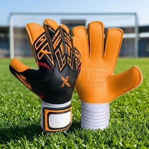 Gants de gardien de but en latex durables à faible MOQ, meilleur prix, antidérapants, avec fermeture auto-agrippante, unisexes, pour entraînement et matchs sportifs - Product Image 6
