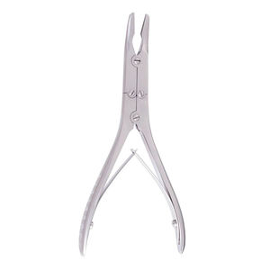 High Quality 180mm Beyer Bone Rongeur Curved Forceps German Stainless Steel Sand Finish Manual Power Source by <b>Blush</b> surgical - Product Image 6