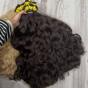 Cabello Ruso Natural Ondulado en Paquetes, Hecho con Cabello Humano Vietnamita 100%, Súper Suave, Sin Enredos, Sin Caída - Product Image 2