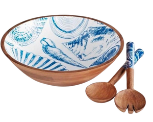 ชามเสิร์ฟไม้มะม่วงทำมือ – ความงามตามธรรมชาติ ชามเสิร์ฟไม้มะม่วงรักษ์โลก - Product Image 1