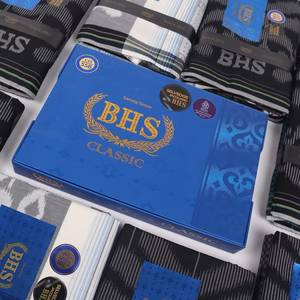 Pareo Sarong BHS Classic SSB Indonesia, Sarong Transpirable para Hombre, para Eid, Ramadán y Uso Diario - Product Image 2