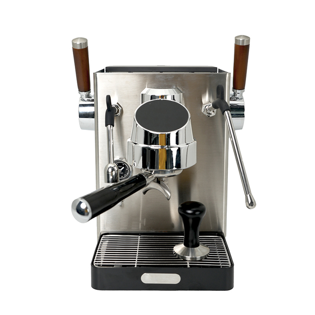 New Coffee Maker Commercial Semi Automatic Coffee Maker Machine with Milk Frother for Latte Cappuccino