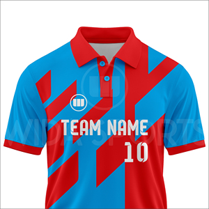 Custom Cricket Jersey Shirt Sublimation Team Uniform Breathable Quick Dry Cricket Apparel Wholesale Sportswear Manufacturer - Product Image 4