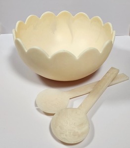 Juego de Cuencos para Ensalada de Resina Acrílica Ecológica Hechos a Mano, Libres de Plomo, con Cucharas, Cubitera, Jarra de Agua, Aptos para Lavavajillas - Product Image 2