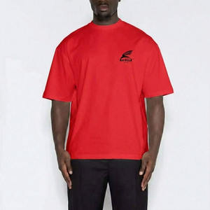 T-shirt noir à manches courtes pour homme HAMILO, coupe classique, col rond, en jersey de coton, décontracté, lavé, uni, devant vierge - Product Image 4
