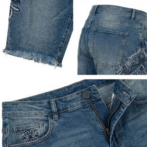 Fabricante de Shorts de Mezclilla con Pedrería, Maquinaria Avanzada, Mano de Obra Experta y Sistemas de Calidad - Product Image 4