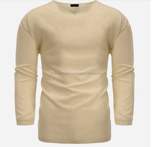 Summer Hot New Jacquard Slim-fitting T Shirt Col V T Shirts Hommes T-shirt Imprimé Personnalisé V Neck T Shirts Hommes - Product Image 2