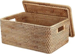 Panier de rangement en rotin pour la maison et la lessive, vente en gros, fabriqué par KingCraftViet - Product Image 6