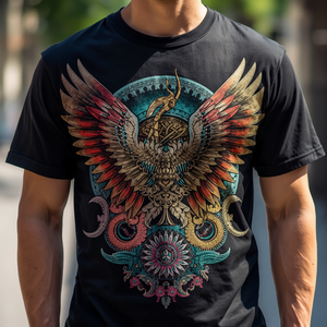 Camiseta con Estampado DTG Personalizado, 200 GSM, Algodón Grueso, Diseño Gráfico para Hombre y Mujer, con Personalización OEM ODM - Product Image 3