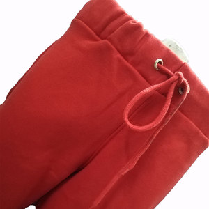 Shorts de sport décontractés d'été pour hommes avec logo personnalisé, en coton, taille élastique, unis, avec poche - Product Image 3