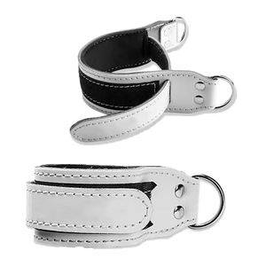 Leather Gym Ankle <b>Strap</b> with Non-Slip Design <b>for</b> Weight <b>Lifting</b> Leg & Glute Exercises Compression Protection Leather Ankle <b>Strap</b> - Product Image 1