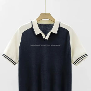 Camiseta de calidad superior para hombre Logotipo personalizado Algodón Peso pesado 100% Polos de algodón, polos para hombre - Product Image 1