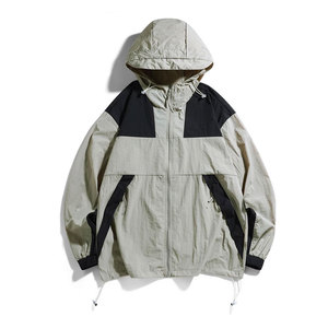 High Quality Hooded Windbreaker Jacket Lightweight Outdoor <b>Running</b> Jacket Manufacturer Bulk Supply - Product Image 2