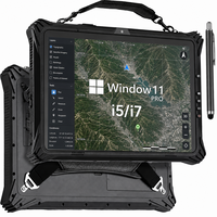 Tablet PC Resistente de 10.1 Pulgadas, Intel Windows 11, Resistente a Golpes y Caídas, WiFi6, 16 GB de RAM, Almacenamiento SSD, Uso Industrial