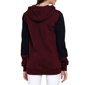 Sudadera con Capucha para Niños, Diseño de Bloques de Color, Ligera pero Aislante, Estilo Urbano/Casual, Color Sólido, con Diseño de Logotipo Personalizado - Product Image 3