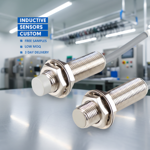 Sensor Proximitas Induktif NPN/PNP NO/NC Sensor Proximitas Induktif M12 JM-M12 Pemasangan Rata untuk Mesin Kopi - Product Image 1