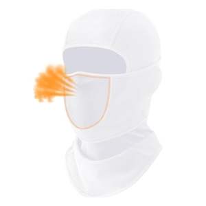 หน้ากากสกีแบบคลุมหน้า บาลาคลาวา ดีไซน์แบบขยับได้ สำหรับผู้ชายและผู้หญิง ผ้าฟลีซสำหรับฤดูหนาว ป้องกันความหนาวเย็น เหมาะสำหรับงานกลางแจ้ง - Product Image 5