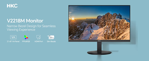 Monitor para Juegos HKC V2218M de 21.45 Pulgadas VA, FHD, 100Hz, 5ms GTG, 99% SRGB/VGA, Luz Azul Baja, Sin Parpadeo, Soporte VESA, Negro, Nuevo - Product Image 2