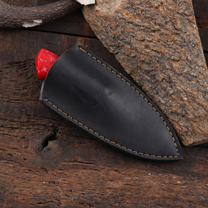 Cuchillo Nórdico Forjado con Recubrimiento en Polvo, Hoja Fija de Punta Caída, Mango de Resina de Grado Industrial, Cuchillo Personalizado OEM para Caza y Camping - Product Image 6