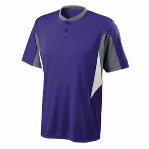 Maillot de baseball sans manches pour homme, respirant, color-block, anti-humidité, coupe classique, adulte, toutes saisons, polyester, devant - Product Image 1