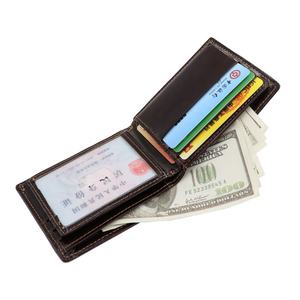 Portefeuille en cuir de vachette tanné végétal pour homme, motif filigrané, avec compartiment pour stylo et fonction RFID – Élégant et de qualité supérieure - Product Image 2