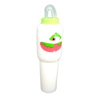 Novedad para Halloween 2025: Botella de Agua con Forma de Calabaza, Ecológica, Libre de BPA, de Grado Alimenticio PP, 900ml, para Estudiantes, con Tapa de Rosca