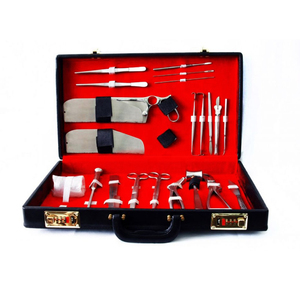 Juego de Instrumentos Veterinarios, Kit de Herramientas de Cirugía General de Acero Inoxidable para Cuidado Diario de Animales, Equipo Profesional Reutilizable - Product Image 1