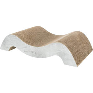 Rascador de Cartón Gris XXL de 64 x 14 x 37 cm para Árboles para Gatos y Rascadores - Product Image 1