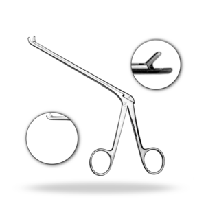 Rongeur Peapod 140 mm, instrument chirurgical neuro-spinal pour la coupe osseuse en chirurgie de la colonne vertébrale - Product Image 1