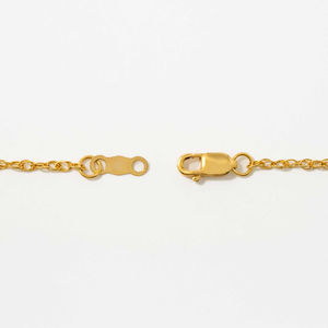 Collar con Colgante de Diamantes y Zafiros Cultivados en Laboratorio, Oro Amarillo de 14K Premium, Corte Radiante de 6.16ct, Certificado IGI, Joyería Fina - Product Image 6