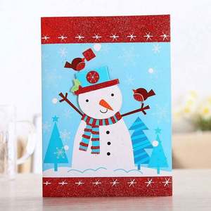 Cartes de vœux de Noël/Fêtes/Anniversaires en gros pour la décoration de fêtes à domicile - Product Image 5