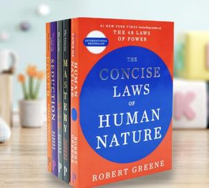 Ensemble de 5 livres de Robert Greene : 48 lois du pouvoir, la maîtrise, la séduction, la guerre et la nature humaine - Collection de livres brochés sur la stratégie et la psychologie - Product Image 3