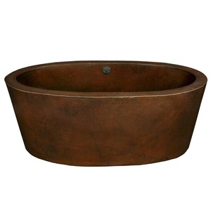 อ่างอาบน้ำทรงรีดีไซน์หรูสำหรับบ้านหรูร่วมสมัยและห้องสวีทบูติก - Product Image 1